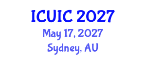 International Conference on Ubiquitous Intelligence and Computing (ICUIC) May 17, 2027 - Sydney, Australia International Conference on Ubiquitous Intelligence and Computing (ICUIC) May 17, 2027 - Sydney, Australia