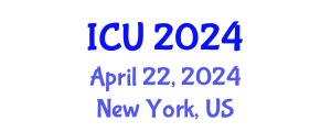 International Conference on Ultrasonics (ICU) April 22, 2024 - New York, United States