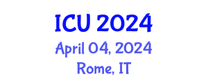 International Conference on Ultrasonics (ICU) April 04, 2024 - Rome, Italy