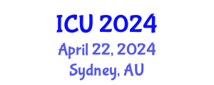 International Conference on Ultrasonics (ICU) April 22, 2024 - Sydney, Australia