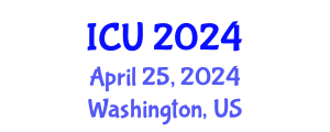 International Conference on Ultrasonics (ICU) April 25, 2024 - Washington, United States