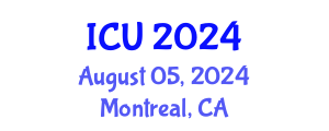 International Conference on Ultrasonics (ICU) August 05, 2024 - Montreal, Canada