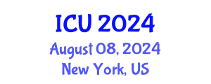 International Conference on Ultrasonics (ICU) August 08, 2024 - New York, United States