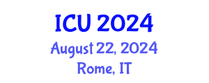International Conference on Ultrasonics (ICU) August 22, 2024 - Rome, Italy