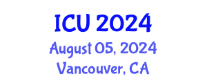 International Conference on Ultrasonics (ICU) August 05, 2024 - Vancouver, Canada