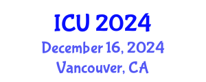 International Conference on Ultrasonics (ICU) December 16, 2024 - Vancouver, Canada