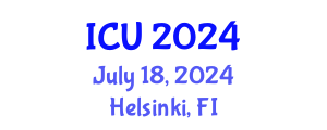 International Conference on Ultrasonics (ICU) July 18, 2024 - Helsinki, Finland