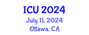 International Conference on Ultrasonics (ICU) July 11, 2024 - Ottawa, Canada
