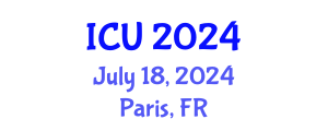International Conference on Ultrasonics (ICU) July 18, 2024 - Paris, France