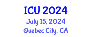 International Conference on Ultrasonics (ICU) July 15, 2024 - Quebec City, Canada
