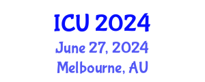 International Conference on Ultrasonics (ICU) June 27, 2024 - Melbourne, Australia