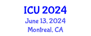 International Conference on Ultrasonics (ICU) June 13, 2024 - Montreal, Canada
