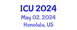 International Conference on Ultrasonics (ICU) May 02, 2024 - Honolulu, United States