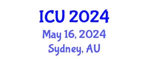 International Conference on Ultrasonics (ICU) May 16, 2024 - Sydney, Australia