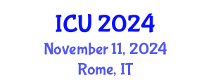 International Conference on Ultrasonics (ICU) November 11, 2024 - Rome, Italy