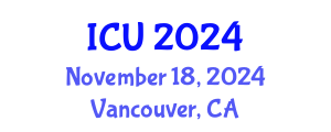 International Conference on Ultrasonics (ICU) November 18, 2024 - Vancouver, Canada