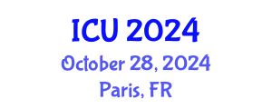 International Conference on Ultrasonics (ICU) October 28, 2024 - Paris, France