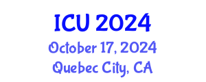International Conference on Ultrasonics (ICU) October 17, 2024 - Quebec City, Canada