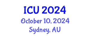 International Conference on Ultrasonics (ICU) October 10, 2024 - Sydney, Australia