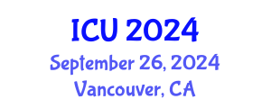 International Conference on Ultrasonics (ICU) September 26, 2024 - Vancouver, Canada