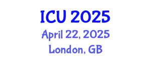 International Conference on Ultrasonics (ICU) April 22, 2025 - London, United Kingdom
