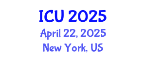 International Conference on Ultrasonics (ICU) April 22, 2025 - New York, United States