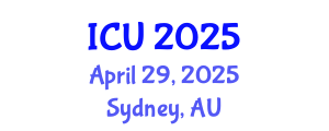 International Conference on Ultrasonics (ICU) April 29, 2025 - Sydney, Australia