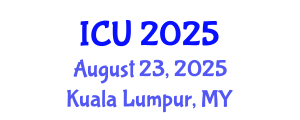 International Conference on Ultrasonics (ICU) August 23, 2025 - Kuala Lumpur, Malaysia