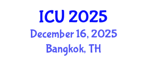 International Conference on Ultrasonics (ICU) December 16, 2025 - Bangkok, Thailand