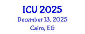 International Conference on Ultrasonics (ICU) December 13, 2025 - Cairo, Egypt