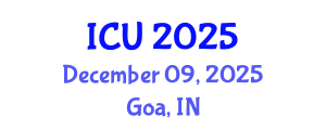 International Conference on Ultrasonics (ICU) December 09, 2025 - Goa, India