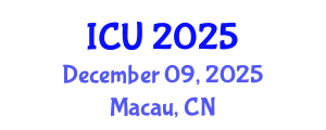 International Conference on Ultrasonics (ICU) December 09, 2025 - Macau, China