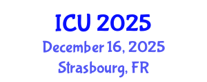 International Conference on Ultrasonics (ICU) December 16, 2025 - Strasbourg, France