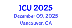 International Conference on Ultrasonics (ICU) December 09, 2025 - Vancouver, Canada