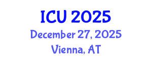 International Conference on Ultrasonics (ICU) December 27, 2025 - Vienna, Austria