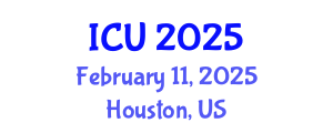 International Conference on Ultrasonics (ICU) February 11, 2025 - Houston, United States
