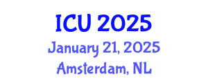 International Conference on Ultrasonics (ICU) January 21, 2025 - Amsterdam, Netherlands