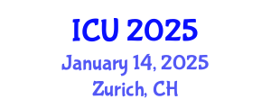 International Conference on Ultrasonics (ICU) January 14, 2025 - Zurich, Switzerland