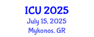 International Conference on Ultrasonics (ICU) July 15, 2025 - Mykonos, Greece