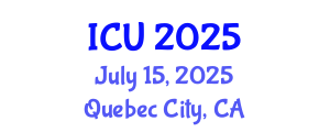 International Conference on Ultrasonics (ICU) July 15, 2025 - Quebec City, Canada