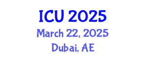 International Conference on Ultrasonics (ICU) March 22, 2025 - Dubai, United Arab Emirates