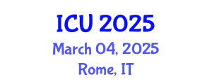 International Conference on Ultrasonics (ICU) March 04, 2025 - Rome, Italy