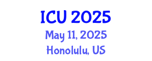 International Conference on Ultrasonics (ICU) May 11, 2025 - Honolulu, United States