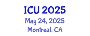 International Conference on Ultrasonics (ICU) May 24, 2025 - Montreal, Canada