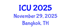 International Conference on Ultrasonics (ICU) November 29, 2025 - Bangkok, Thailand