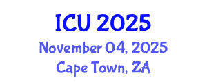 International Conference on Ultrasonics (ICU) November 04, 2025 - Cape Town, South Africa