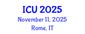 International Conference on Ultrasonics (ICU) November 11, 2025 - Rome, Italy