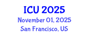 International Conference on Ultrasonics (ICU) November 01, 2025 - San Francisco, United States