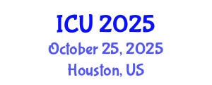 International Conference on Ultrasonics (ICU) October 25, 2025 - Houston, United States