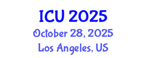 International Conference on Ultrasonics (ICU) October 28, 2025 - Los Angeles, United States